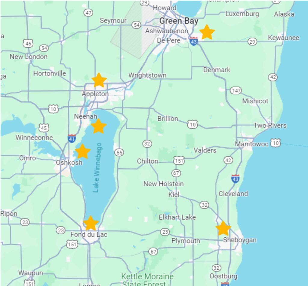 service area map